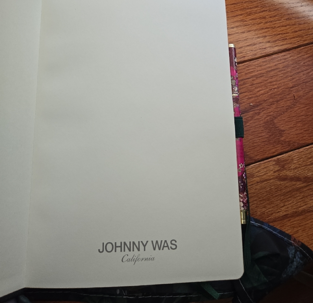 Johnny Was Notebook With Pen & Tote - Picture 4 of 8